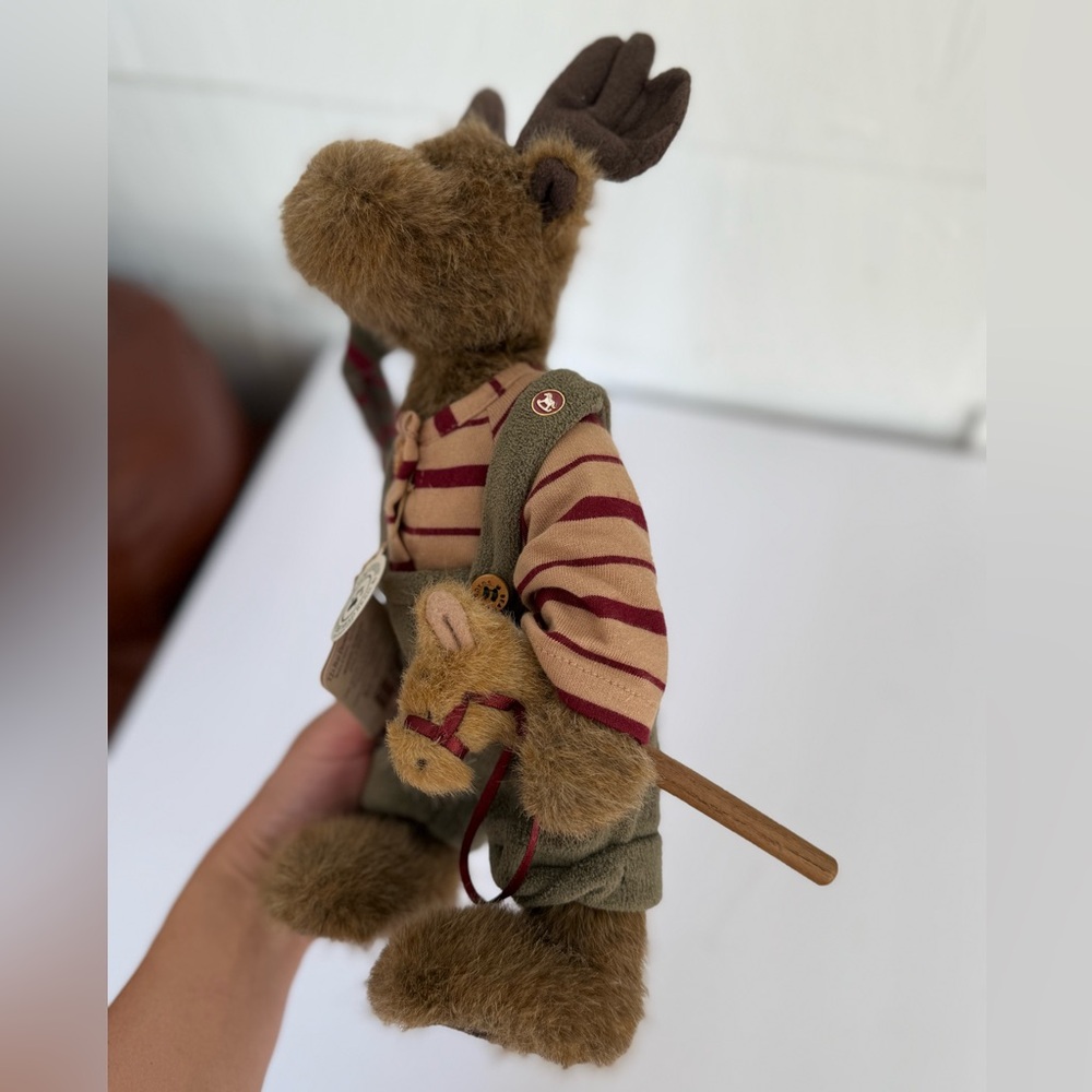 Vintage Boyds Bears Morton Elfbeary Moose - Picture 4 of 9